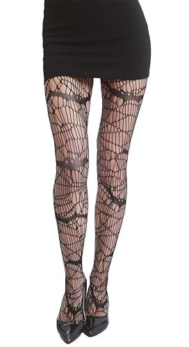 p-tit-clown-23154-fledermausstrumpfhose-schwarz-one-size image 3