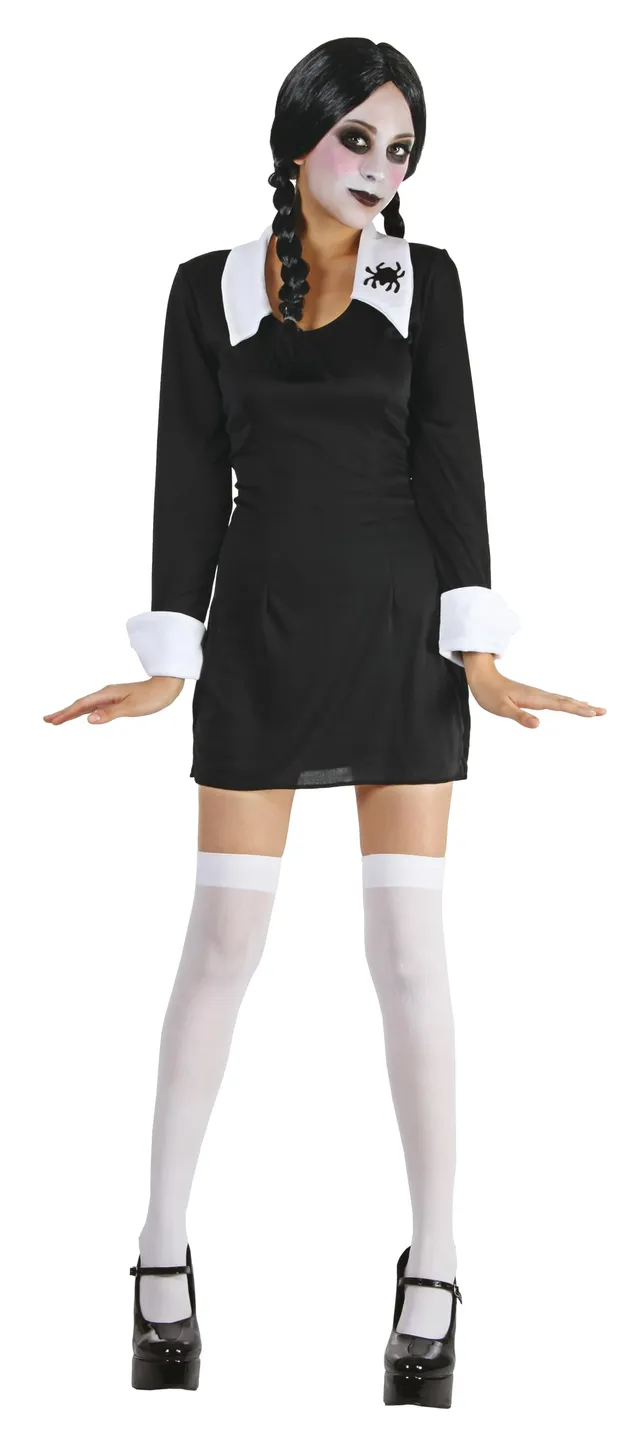 p-tit-clown-re21141-wednesday-schulm-dchen-kost-m-damen-s-m image 1