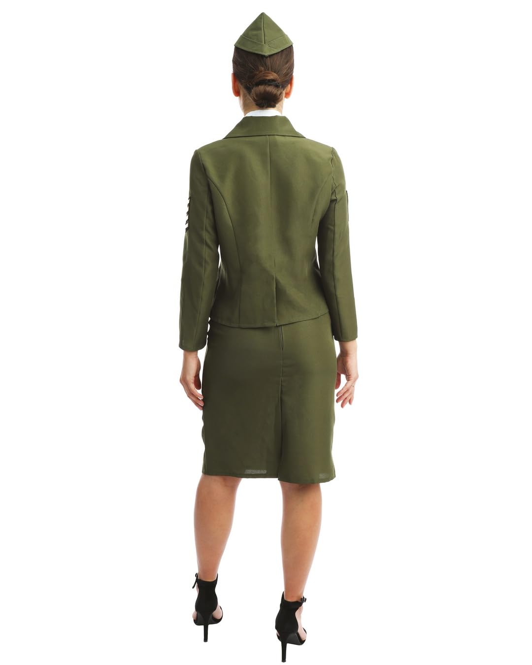ptit-clown-us-army-offizier-kost-m-damen-gr-n-l-xl-d-day image 3