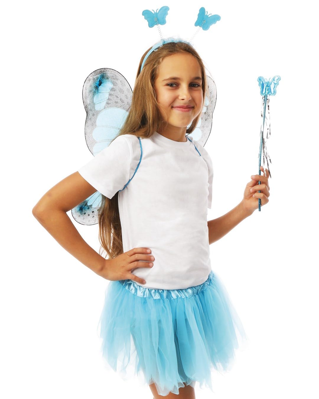 p-tit-clown-re80241-schmetterlings-set-t-rkis-kost-mzubeh-r image 2