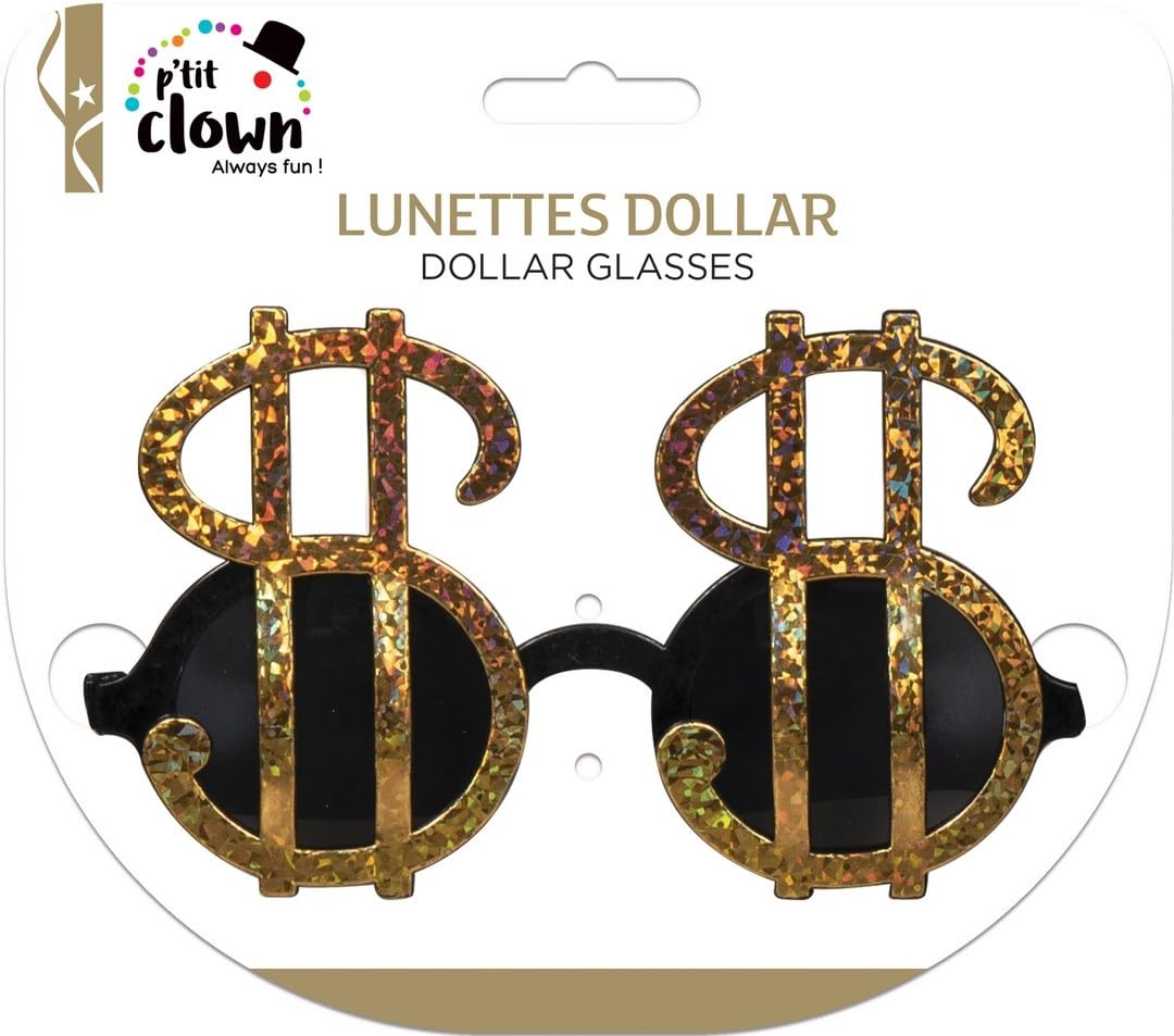 ptitclown-dollar-brille-gold-unisex-kost-mzubeh-r image 5