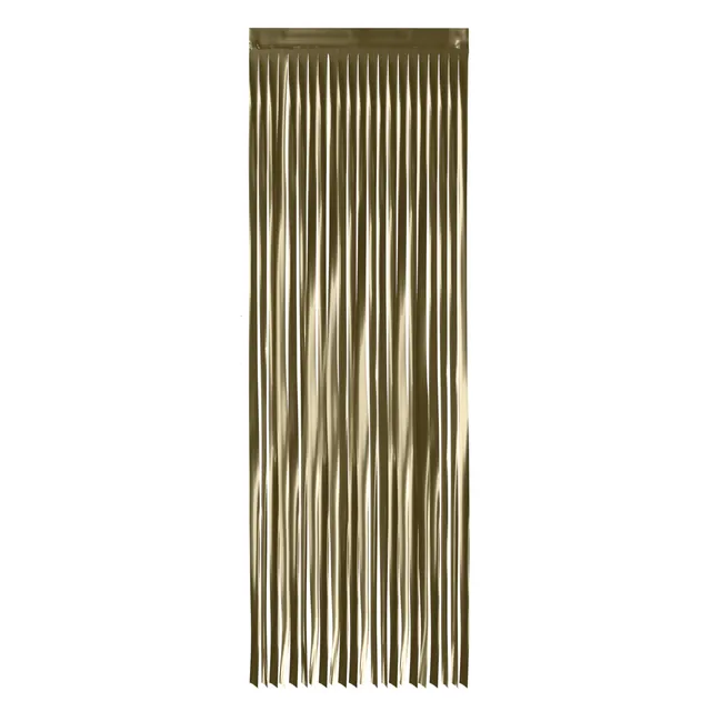 ptit-clown-cam-et-leon-deko-set-gold-lamellenvorhang-240x100-cm image 1