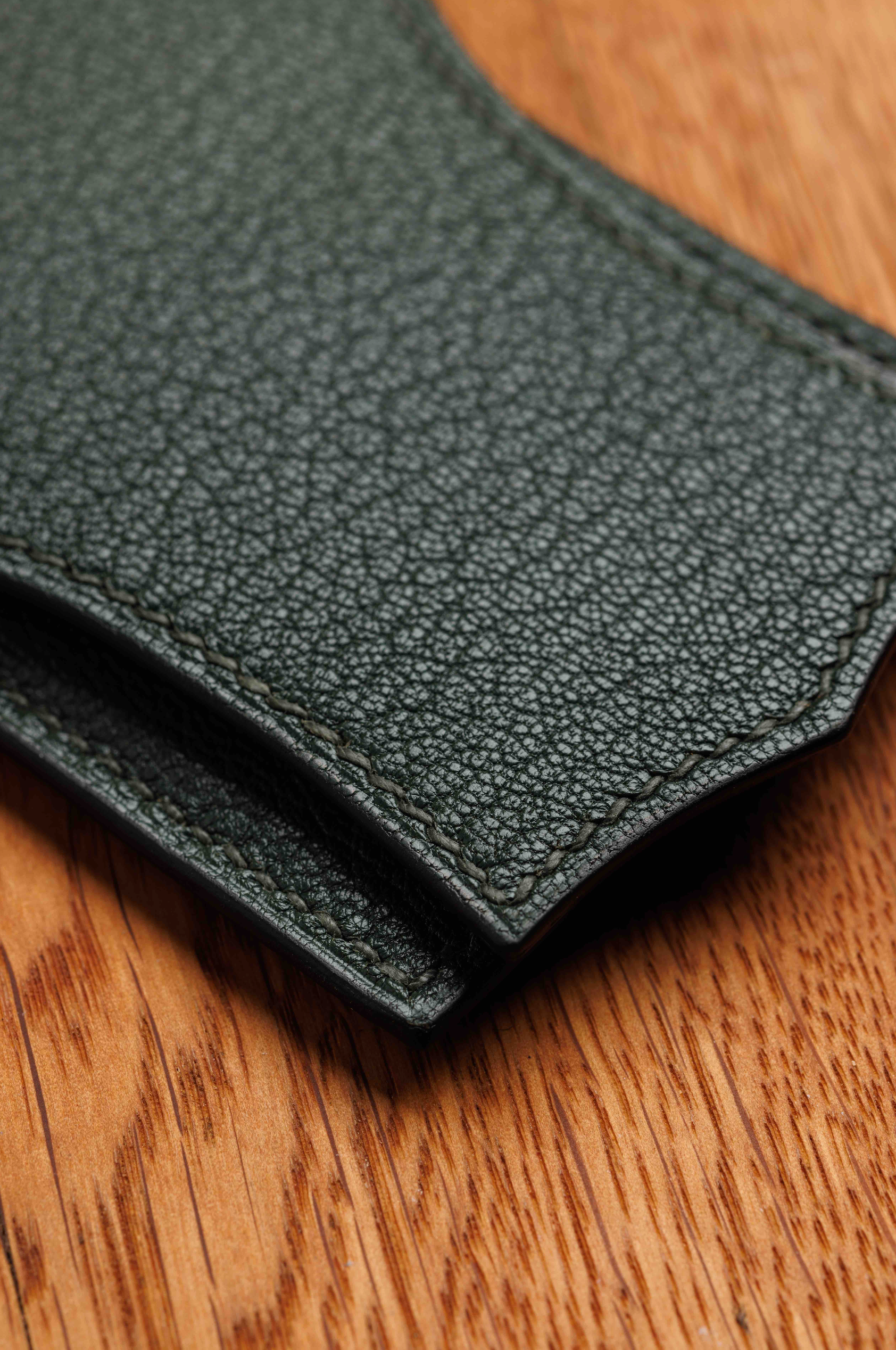 klh-2-in-1-cardholder-und-schuhl-ffel-aus-ziegenleder-schattengr-n image 5