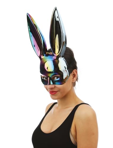 p-tit-clown-23392-halbmaske-hase-schwarz-erwachsene image 7