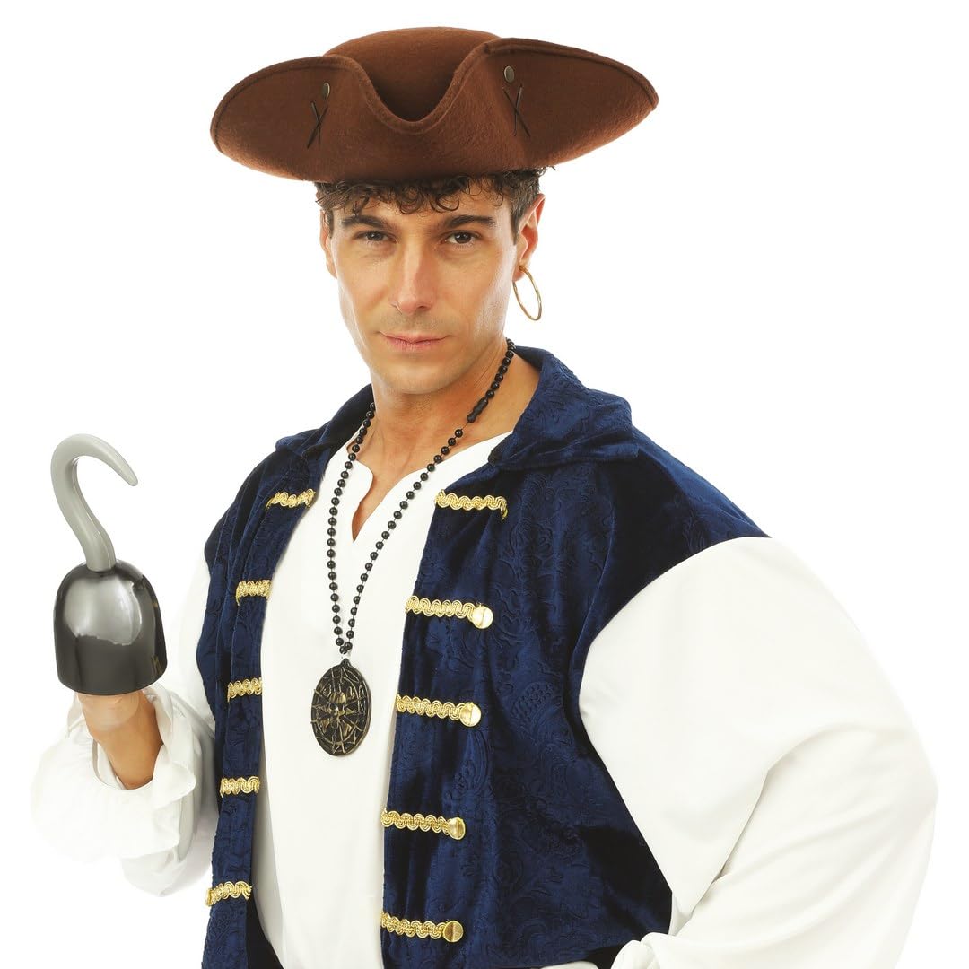 ptit-clown-36160-piratenhaken-kost-mzubeh-r-kunststoff-schwarz image 3