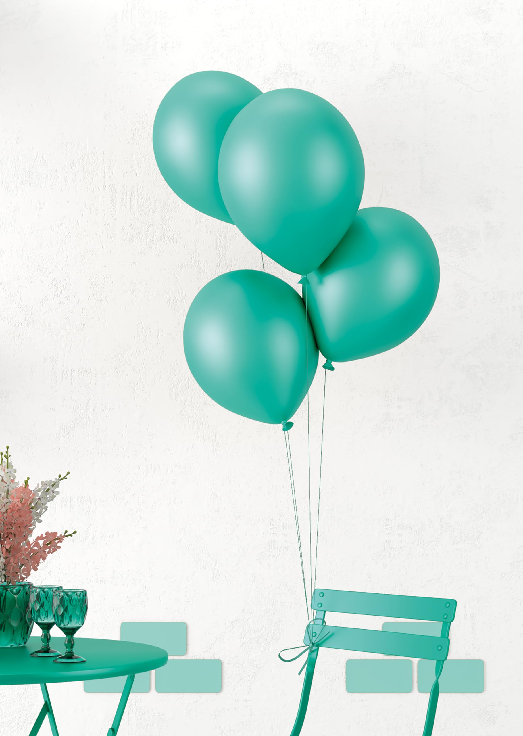 p-tit-clown-chrom-ballons-30-cm-silber-10-st-ck-latex image 2