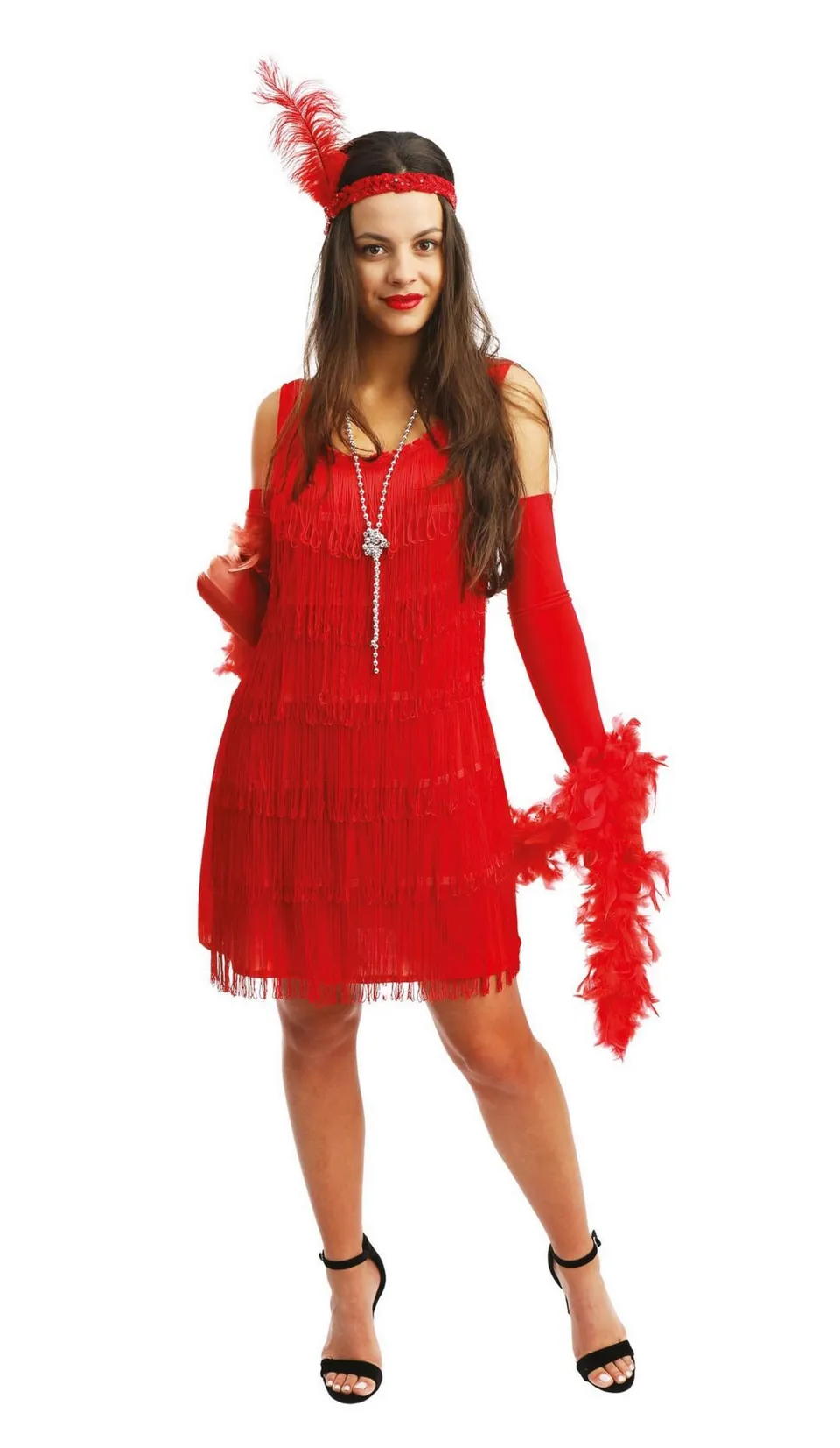 ptit-clown-charleston-kleid-damen-gar-onne-20er-jahre-flapper-polyester image 1