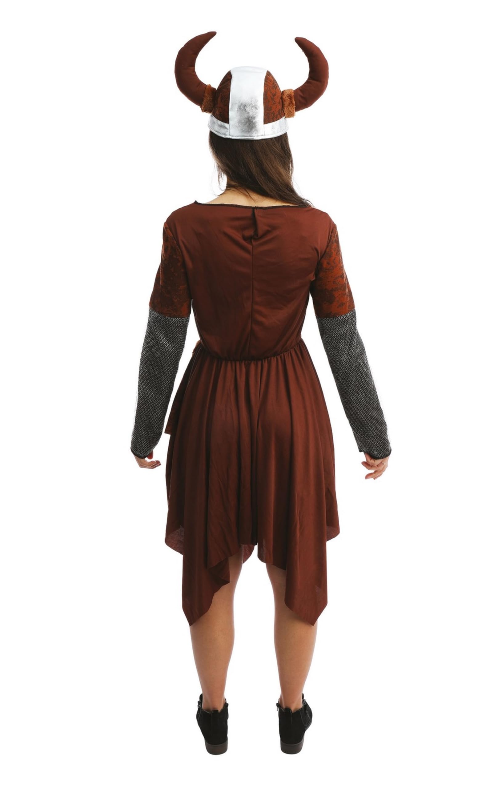 p-tit-clown-wikinger-kost-m-f-r-damen-authentisches-polyester-outfit-f-r-karneva image 3