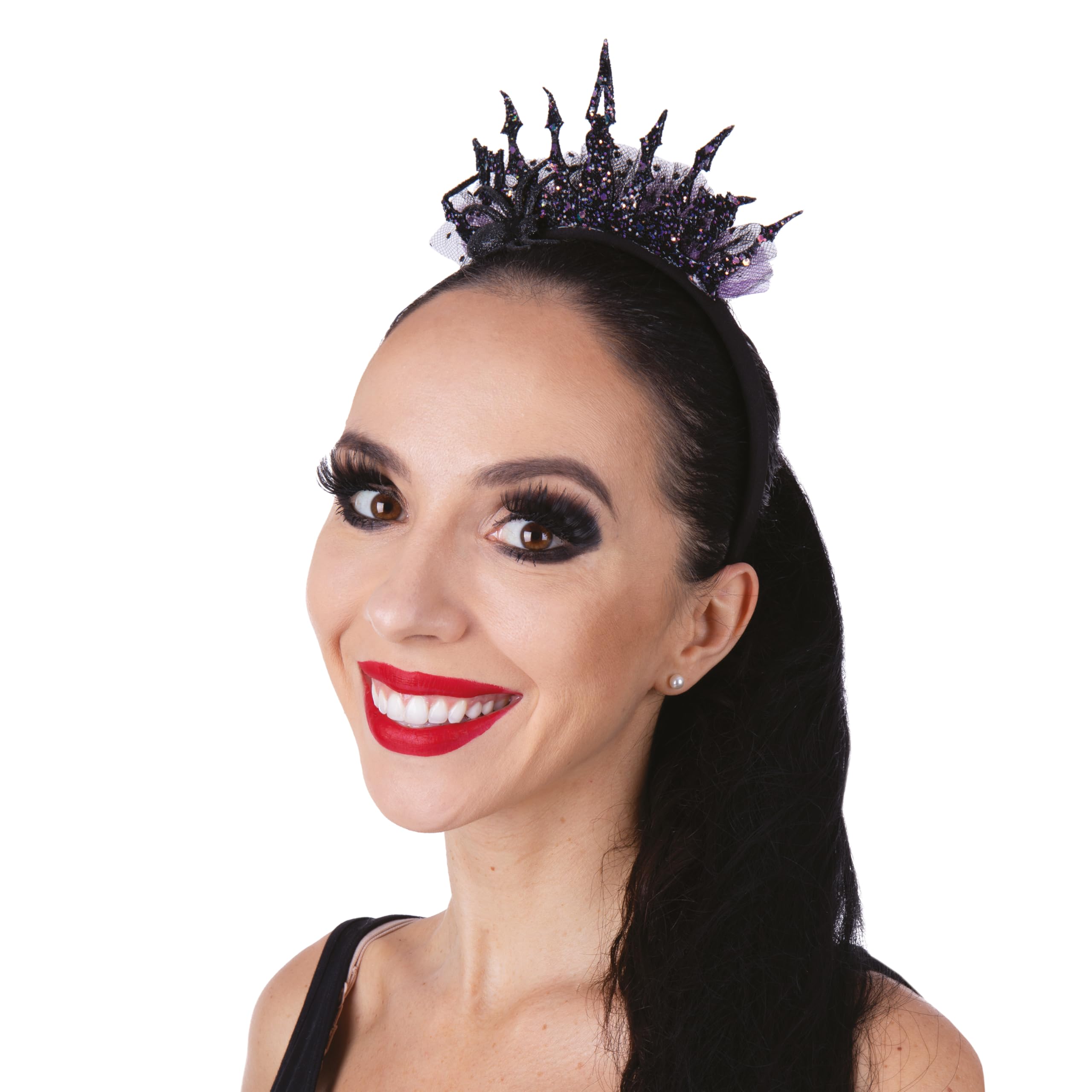 p-tit-clown-22923-haarreif-prinzessin-schwarz image 2