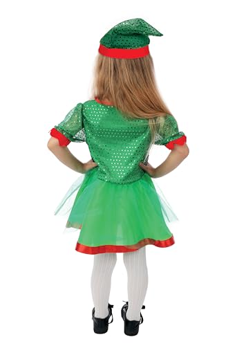 ptit-clown-wichtelkost-m-f-r-m-dchen-kleid-m-tze-gr-n image 8