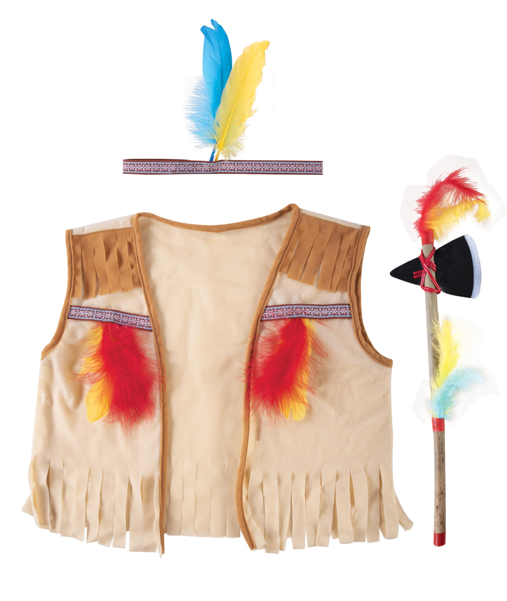 p-tit-clown-indianer-zubeh-r-set-f-r-kinder-mehrfarbig-einheitsgr-e image 4
