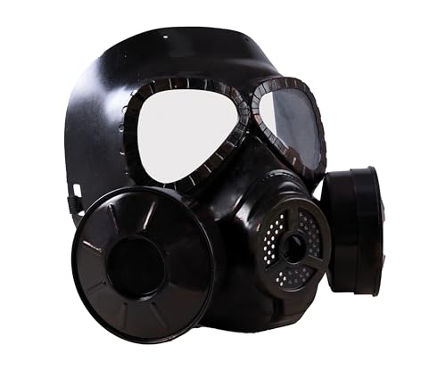 p-tit-clown-gasmaske-kost-m-maske-erwachsene-schwarz-kunststoff image 5