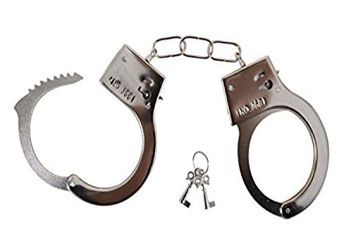 ptit-clown-handschellen-metall-verstellbar-mit-schl-ssel image 2