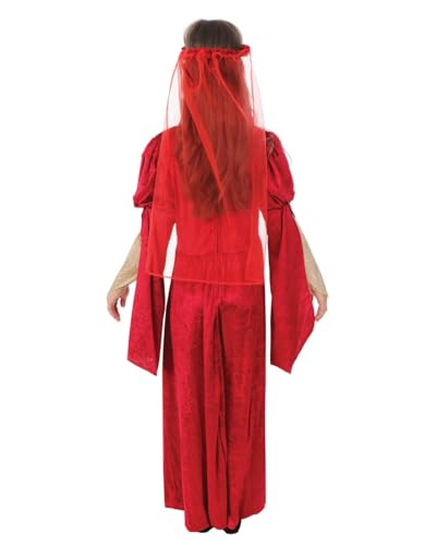 ptit-clown-mittelalterliches-prinzessinnenkleid-m-dchen-10-12-jahre-rot image 8