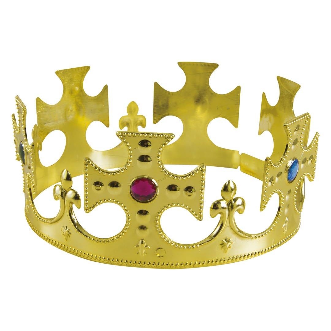 p-tit-clown-k-nigskrone-gold-mit-bunten-steinen image 2
