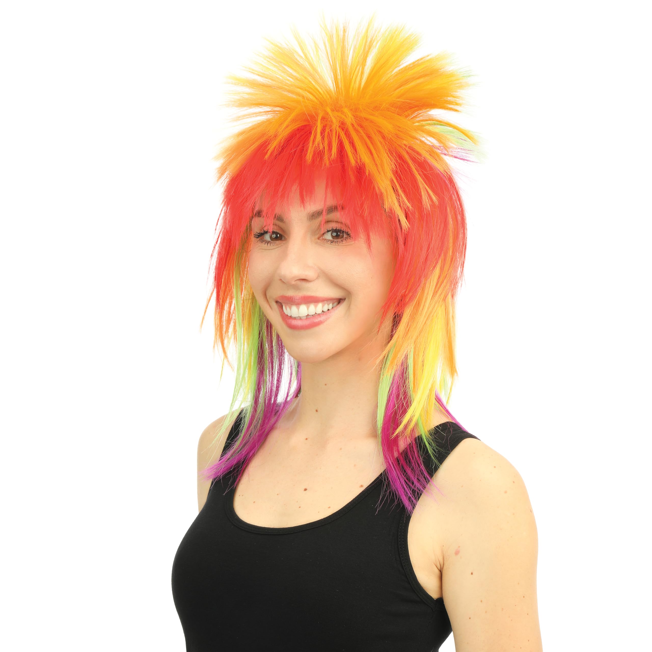 ptit-clown-24008-per-cke-punk-igel-mehrfarbig-80er-retro image 2