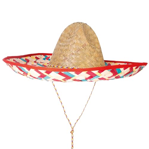 ptit-clown-95417-sombrero-hut-aus-strohgeflecht-mehrfarbig image 8