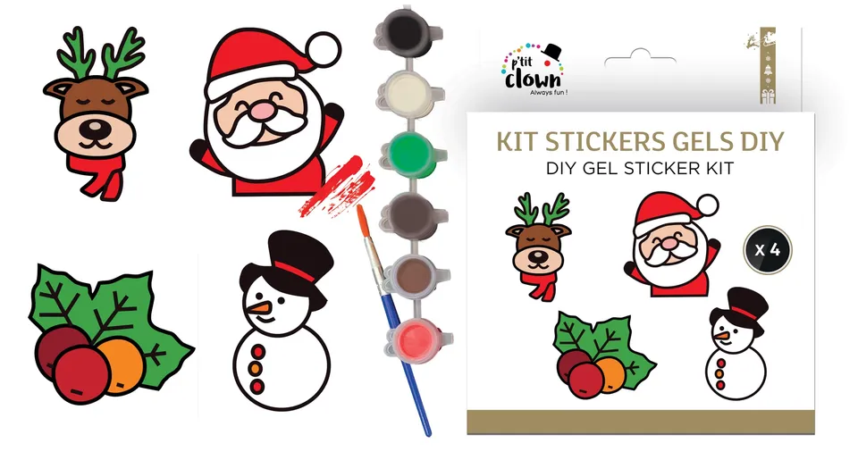 p-tit-clown-23677-diy-set-gel-aufkleber-weihnachten-4-st-ck image 1