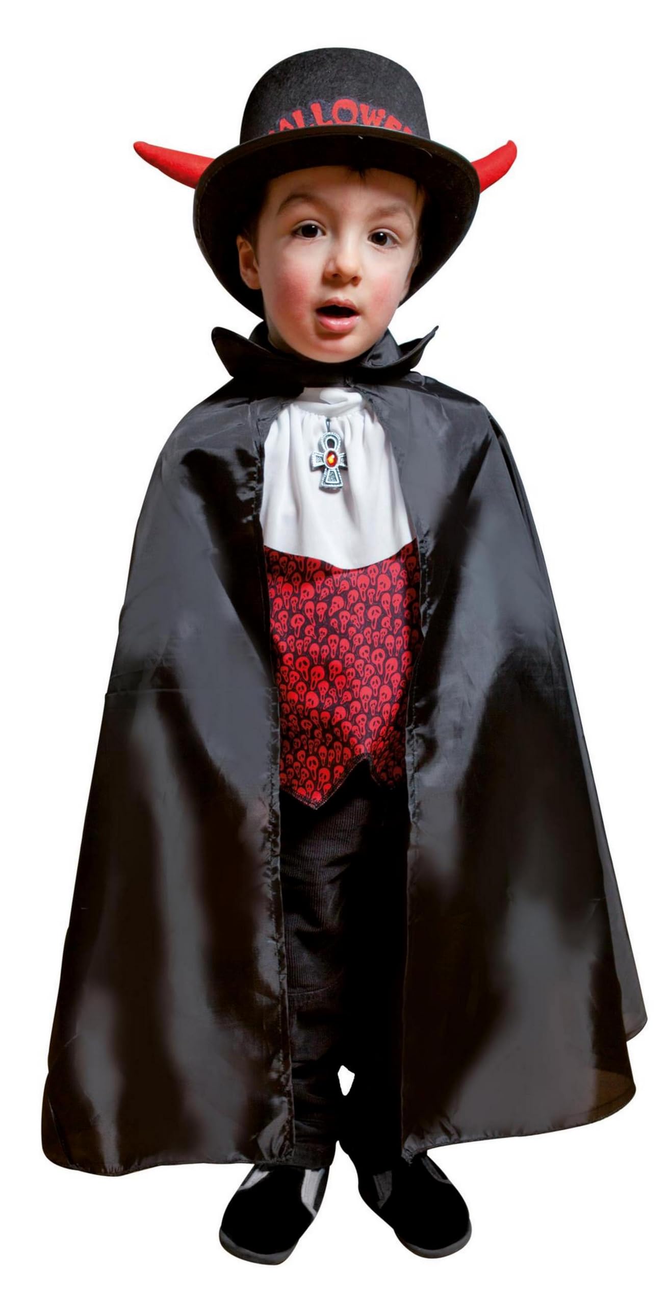 p-tit-clown-16202-kinder-umhang-polyester-67-cm-schwarz image 5