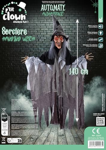 ptit-clown-h-nge-hexe-mit-sound-140-cm-halloween-deko image 5
