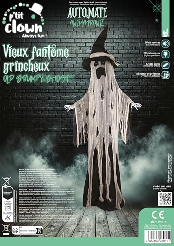 p-tit-clown-23017-halloween-geist-animatronic-210-cm-mit-sound-und-licht image 5