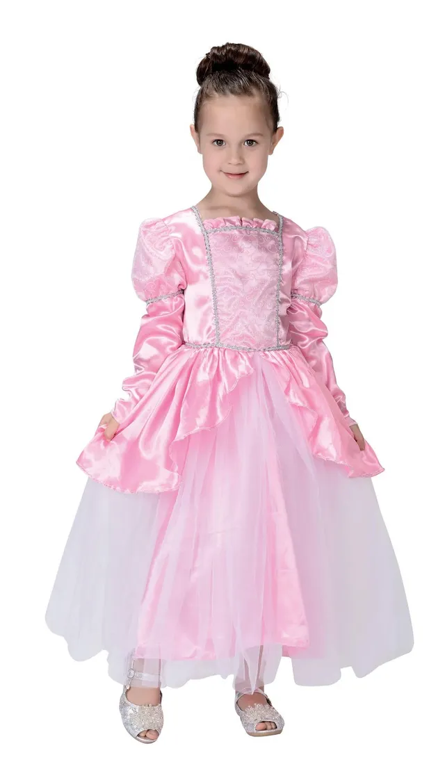 ptit-clown-prinzessinnenkleid-rosa-kind-10-12-jahre-kost-mkleid image 1