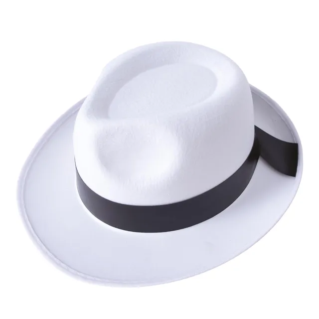 ptit-clown-borsalino-filzhut-erwachsene-wei-kost-mhut image 1