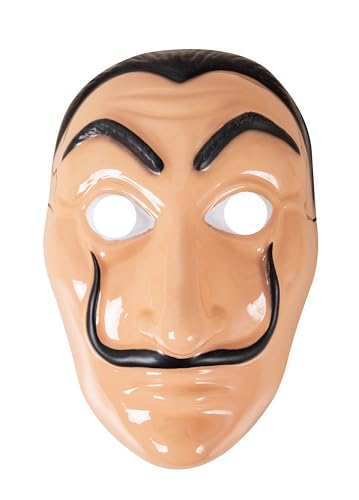 p-tit-clown-r-uber-maske-erwachsene-pvc-schwarz image 3