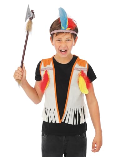 p-tit-clown-indianer-zubeh-r-set-f-r-kinder-mehrfarbig-einheitsgr-e image 8