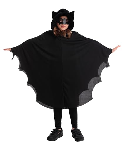 ptit-clown-fledermaus-kost-m-kind-umhang-maske-halloween-kost-m image 4