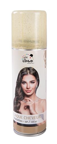 ptit-clown-72521-haarspray-mit-glitzer-gold-125-ml image 3