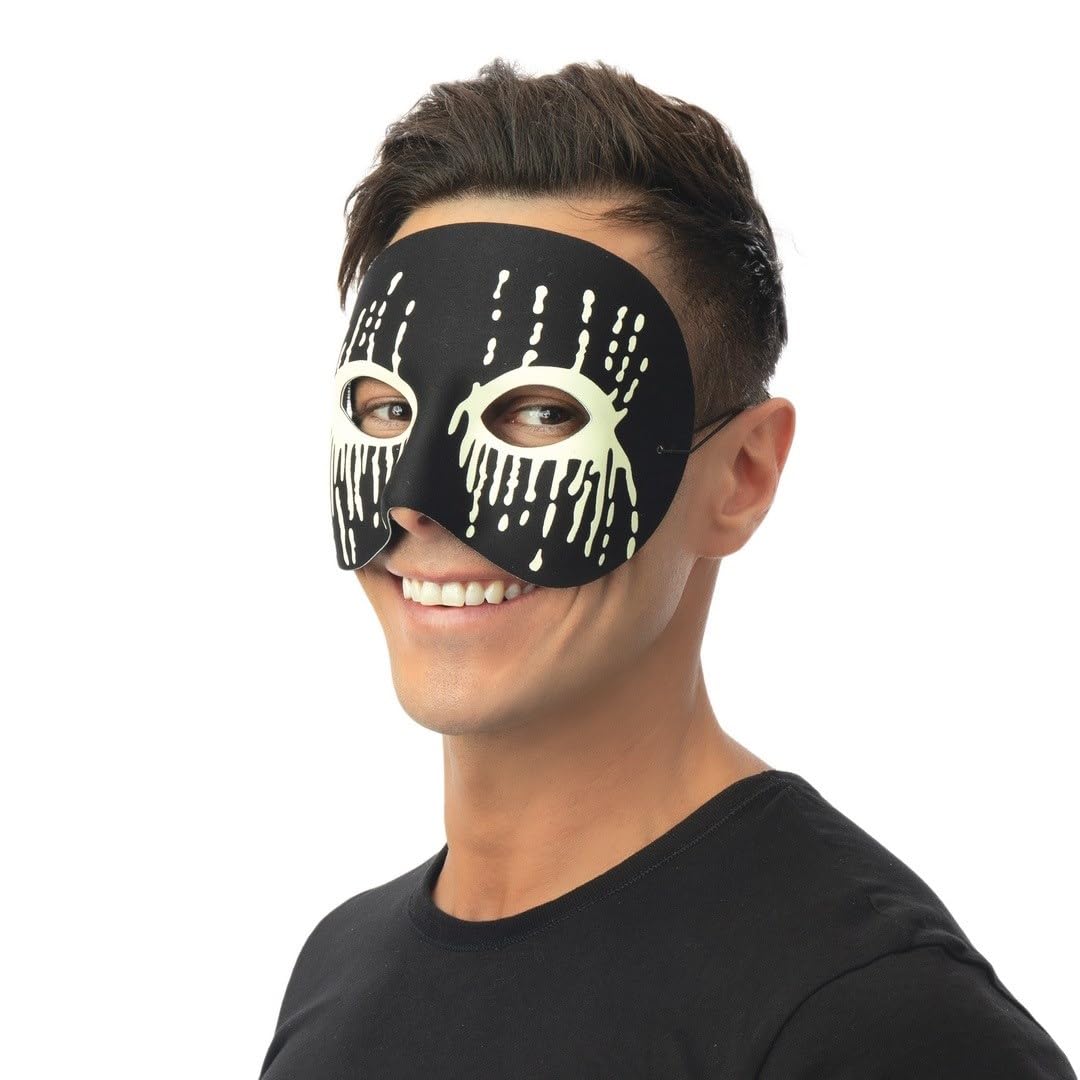 ptit-clown-23827-blutige-maske-phosphoreszierend-schwarz-wei-halloween image 3