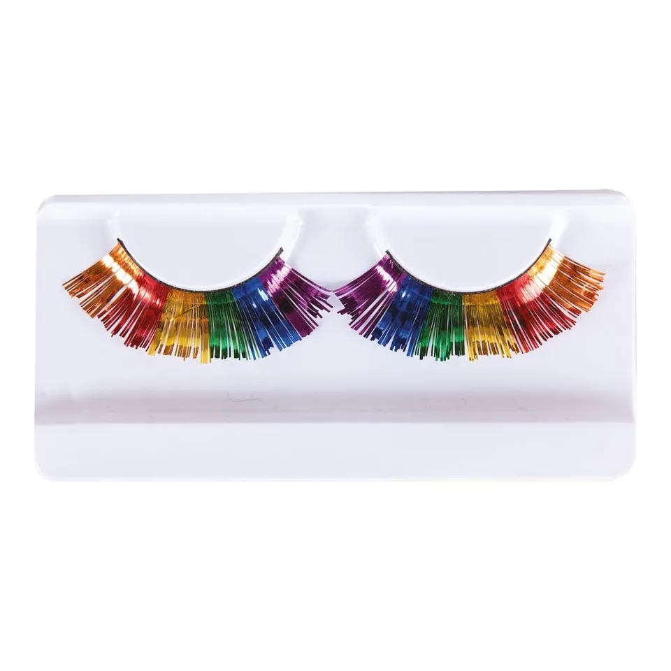 ptit-clown-selbstklebende-k-nstliche-wimpern-regenbogen image 1