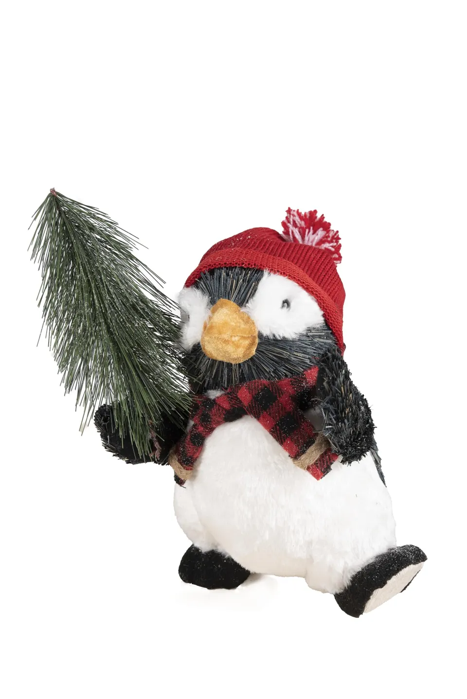 ptit-clown-deko-pinguin-26-cm-pl-sch-mit-baum image 1