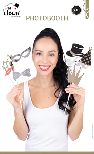 p-tit-clown-photobooth-zubeh-r-10-teilig-schwarz-gold-einheitsgr-e image 7