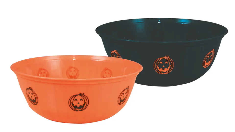 p-tit-clown-95541-halloween-schale-29-cm-orange-schwarz image 1