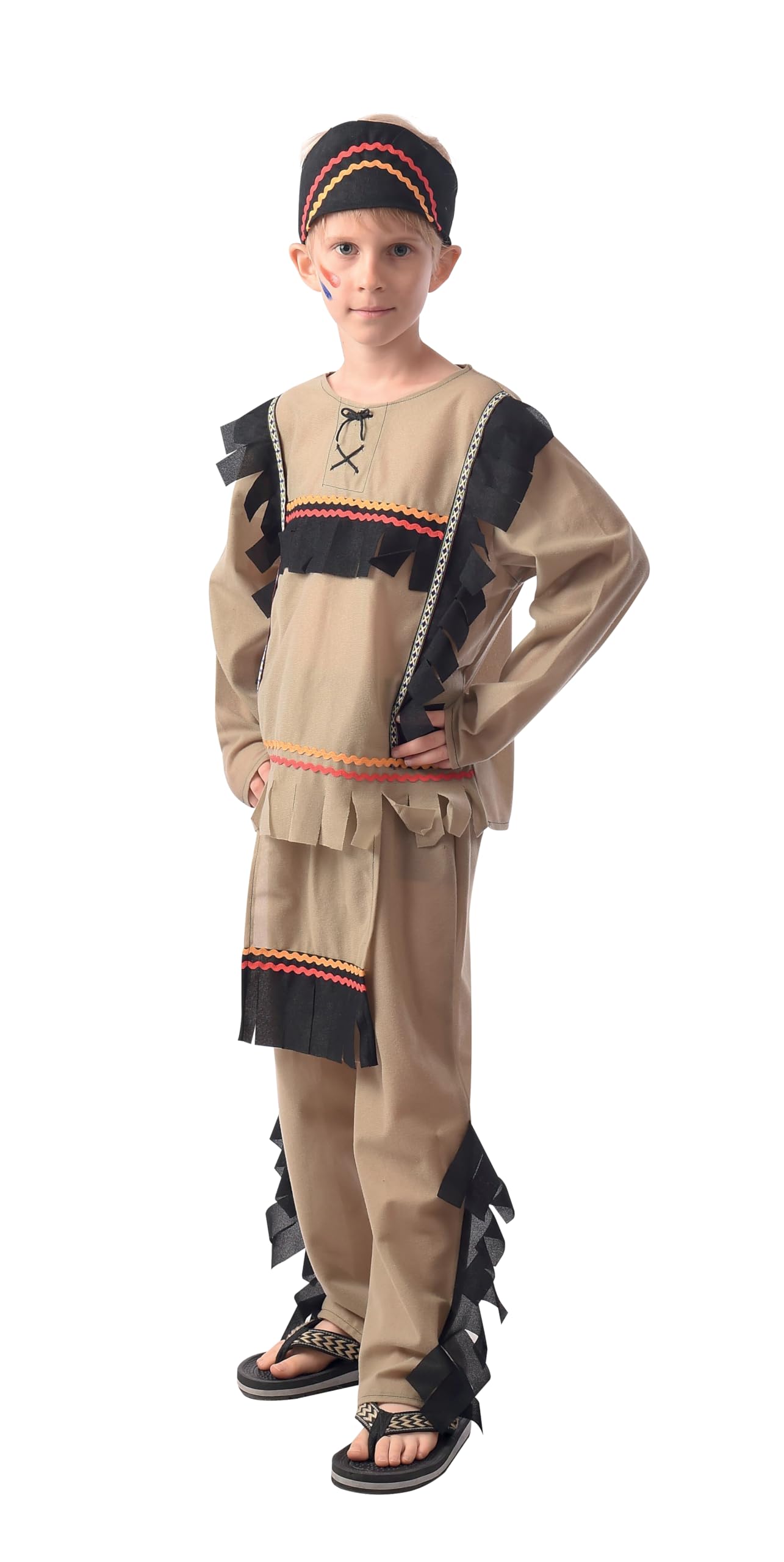 p-tit-clown-88145-kinderkost-m-luxus-indianer-10-12-jahre image 7