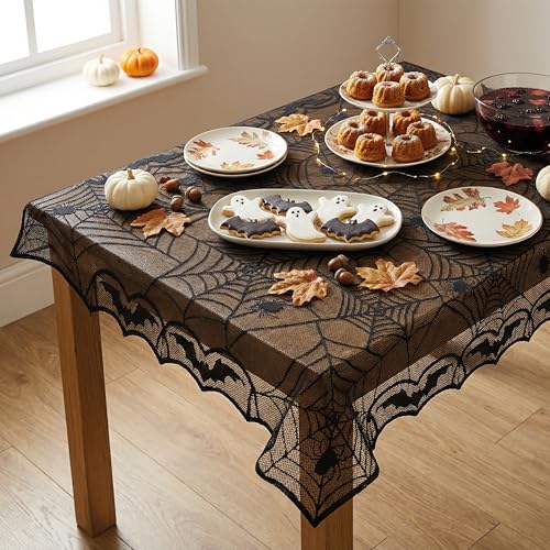 p-tit-clown-halloween-tischdecke-spinnennetz-160-x-120-cm-polyester image 5