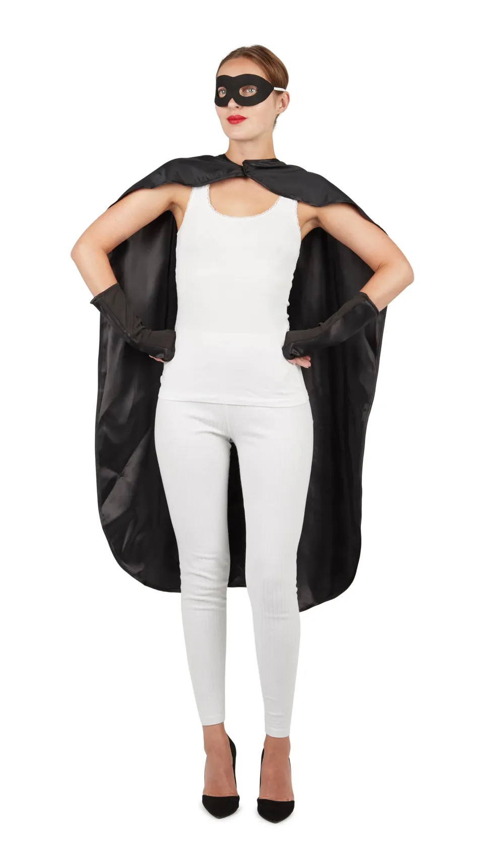 ptit-clown-superhelden-kit-f-r-erwachsene-einheitsgr-e-schwarz image 1