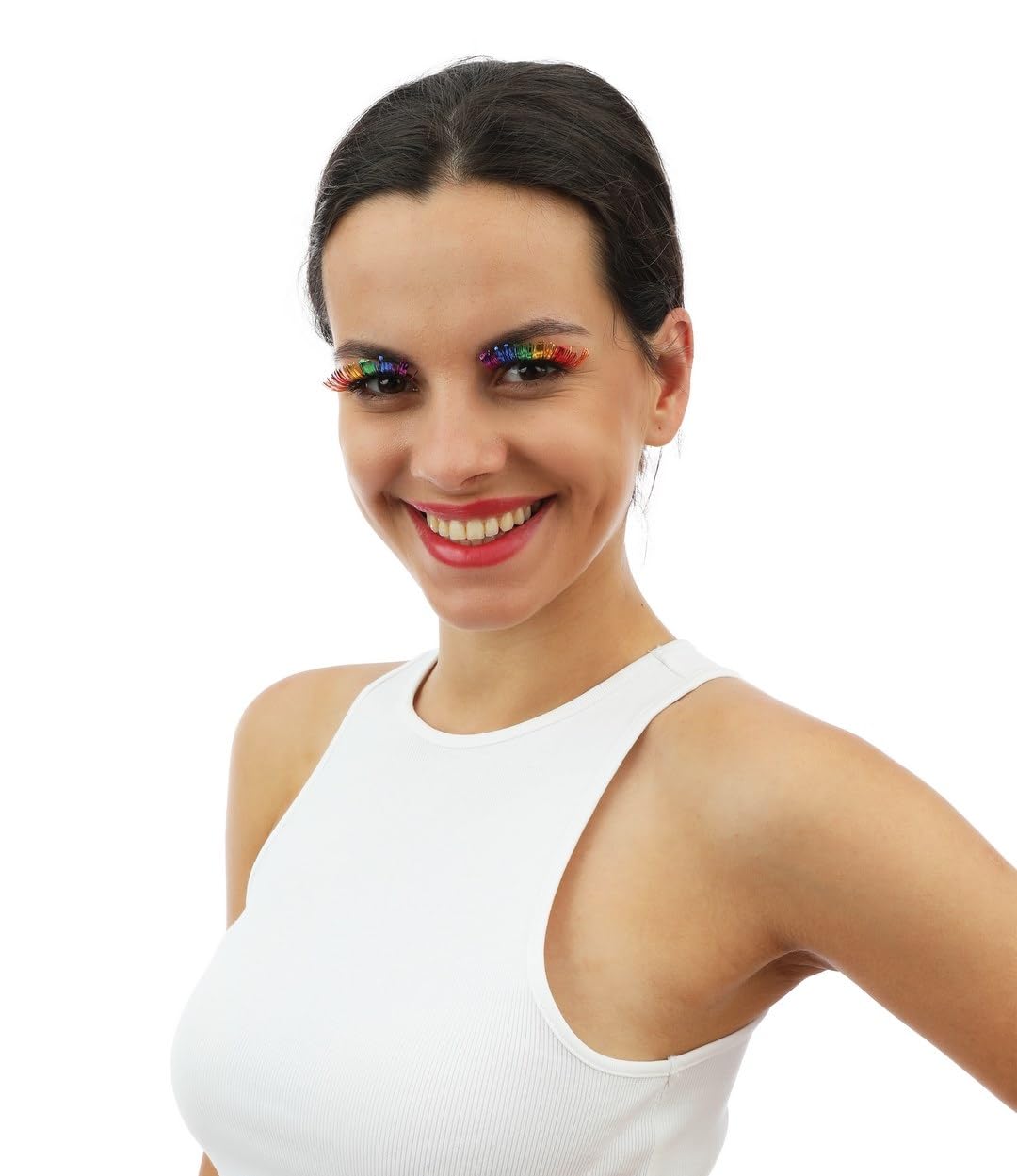 ptit-clown-selbstklebende-k-nstliche-wimpern-regenbogen image 2