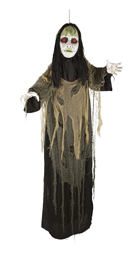 p-tit-clown-h-ngende-gr-ne-dame-170-cm-animierte-halloween-deko-mit-sound-und-li image 4