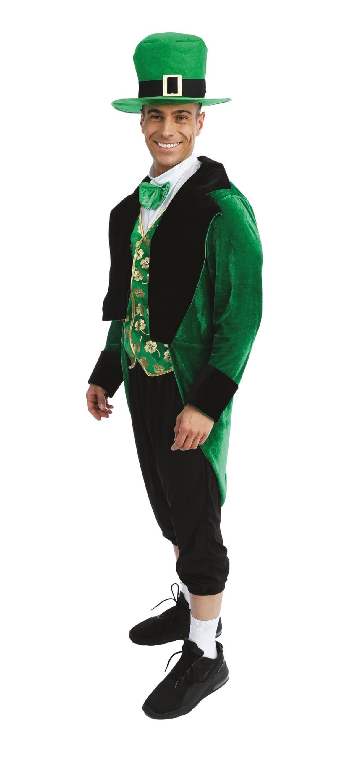 ptit-clown-leprechaun-kost-m-erwachsene-unisex-luxus-gr-n image 4