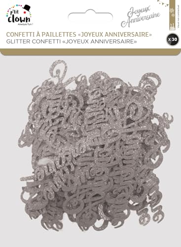 p-tit-clown-re22727-konfetti-happy-birthday-silber-glitzer-30-st-ck image 5