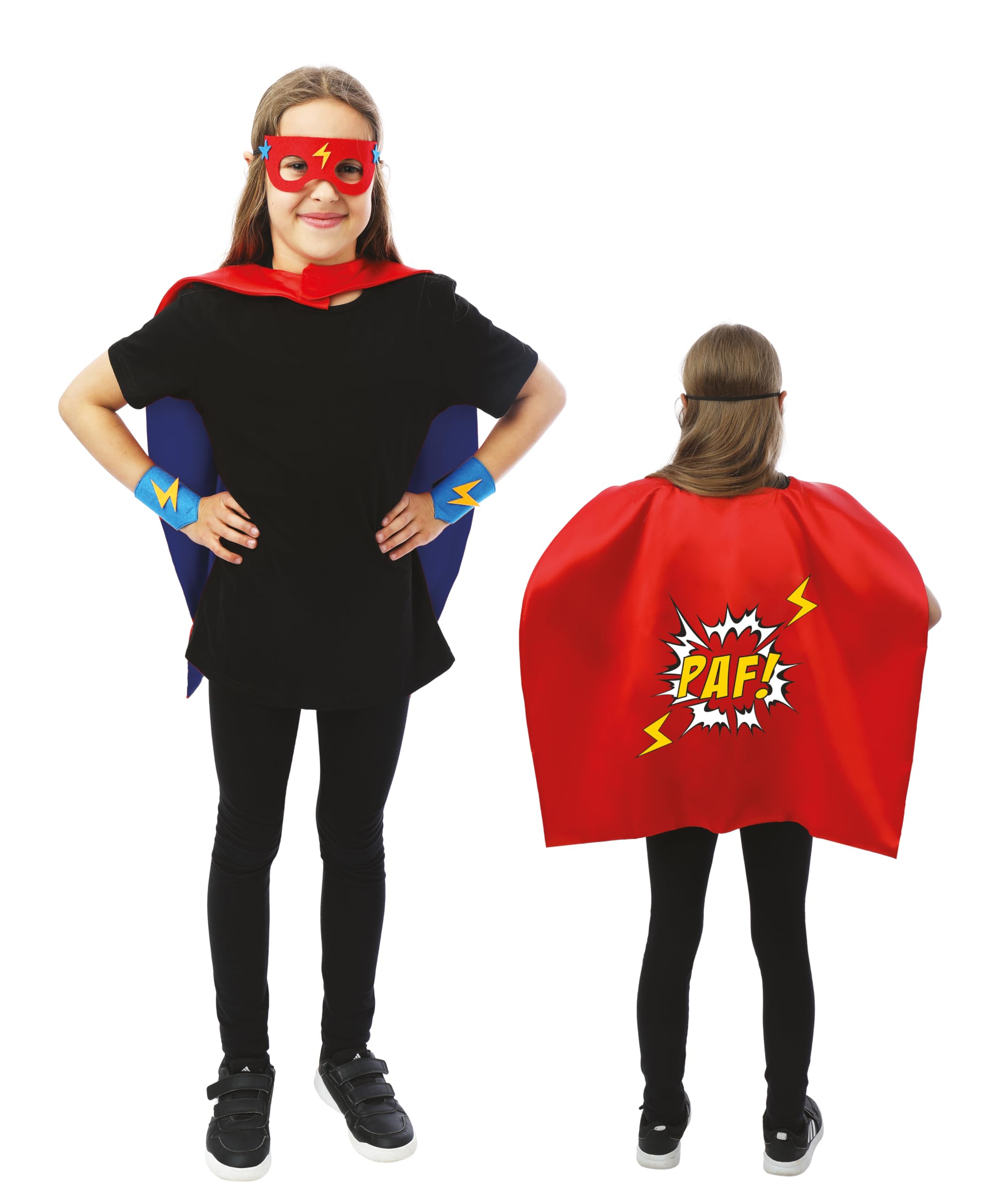 p-tit-clown-23311-superhelden-kost-m-set-kinder-mit-umhang-und-maske image 2