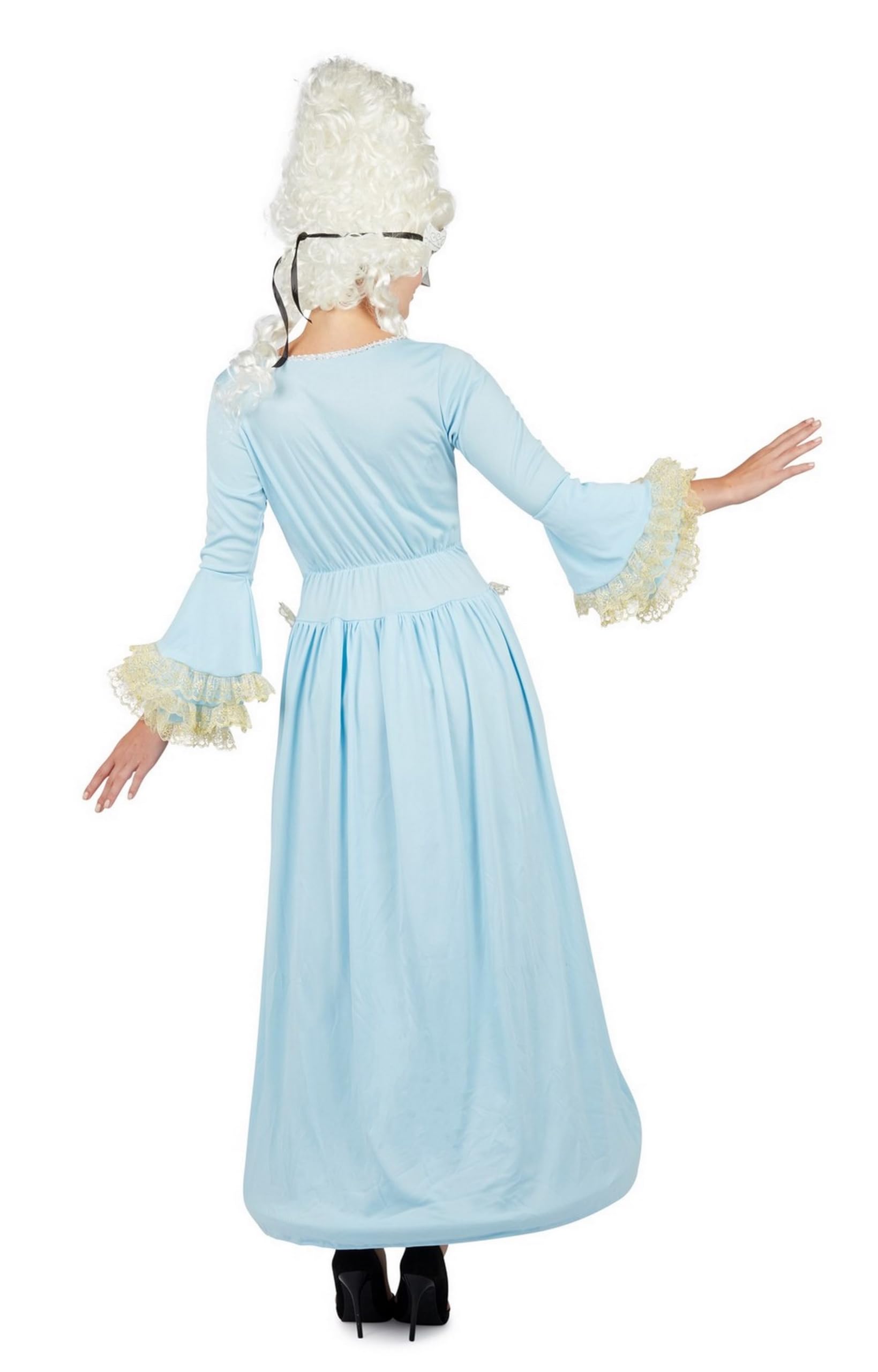 ptit-clown-marquise-herzogin-barock-rokoko-kost-m-damen-blau-l-xl image 3