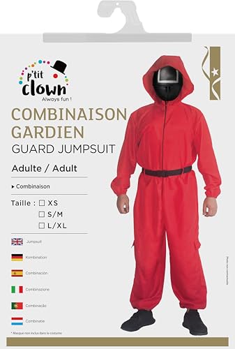 p-tit-clown-gardien-joueur-kost-m-erwachsene-rot-l-xl image 5