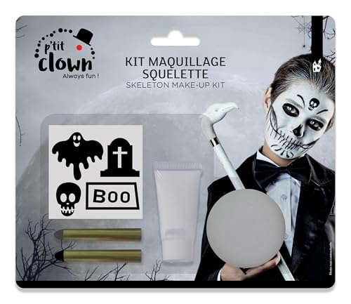 p-tit-clown-make-up-set-skelett-geist-mit-stickern-23599 image 5
