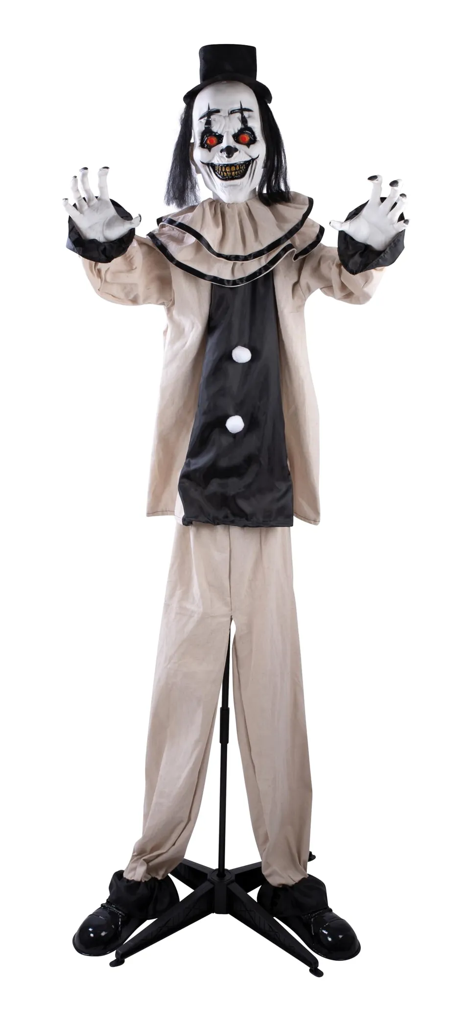 ptit-clown-22237-animierter-halloween-clown-160-cm-mit-sound-und-licht image 1