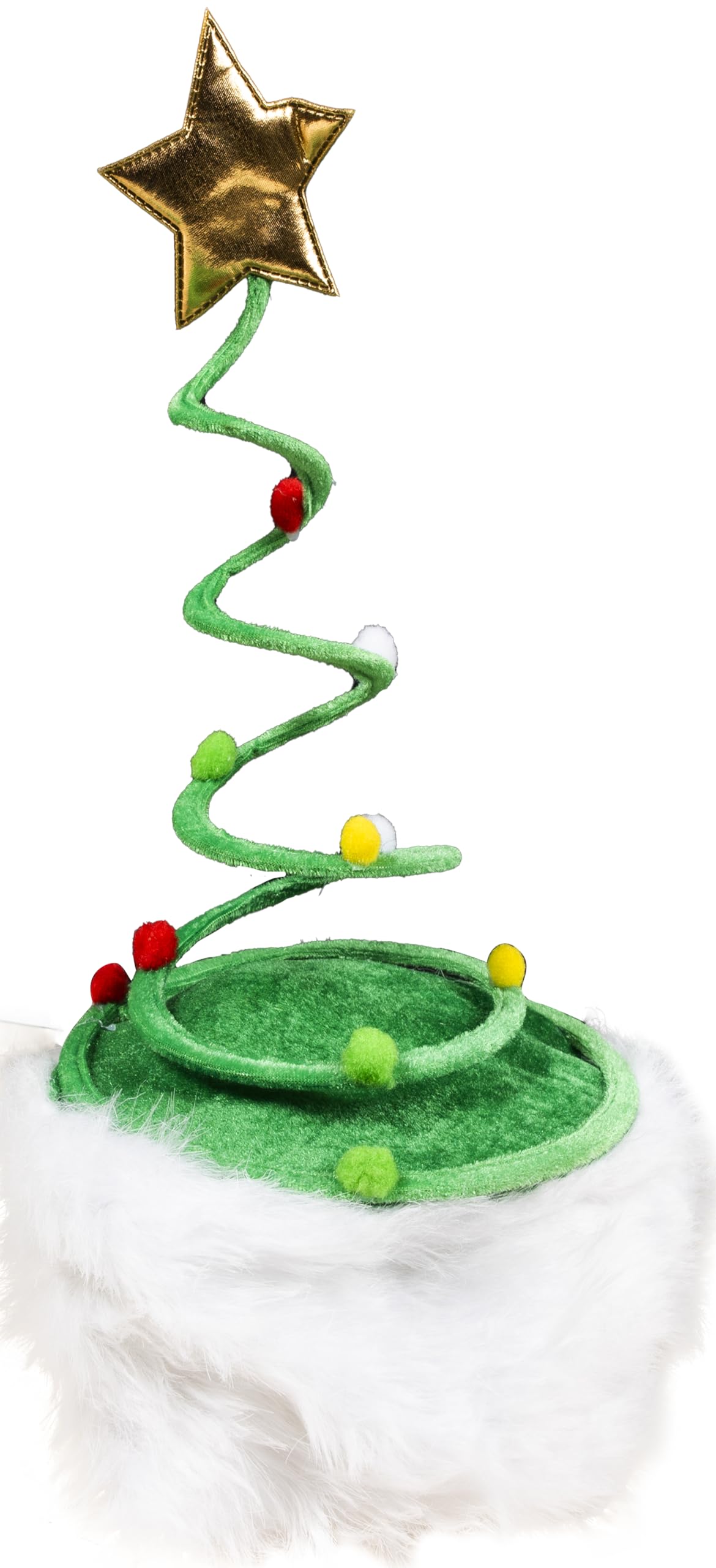 p-tit-clown-weihnachtsbaum-hut-mit-feder-und-stern-einheitsgr-e image 4