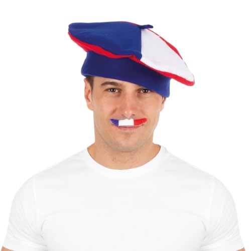 p-tit-clown-22382-barett-blau-wei-rot-polyester-frankreich-fan image 8